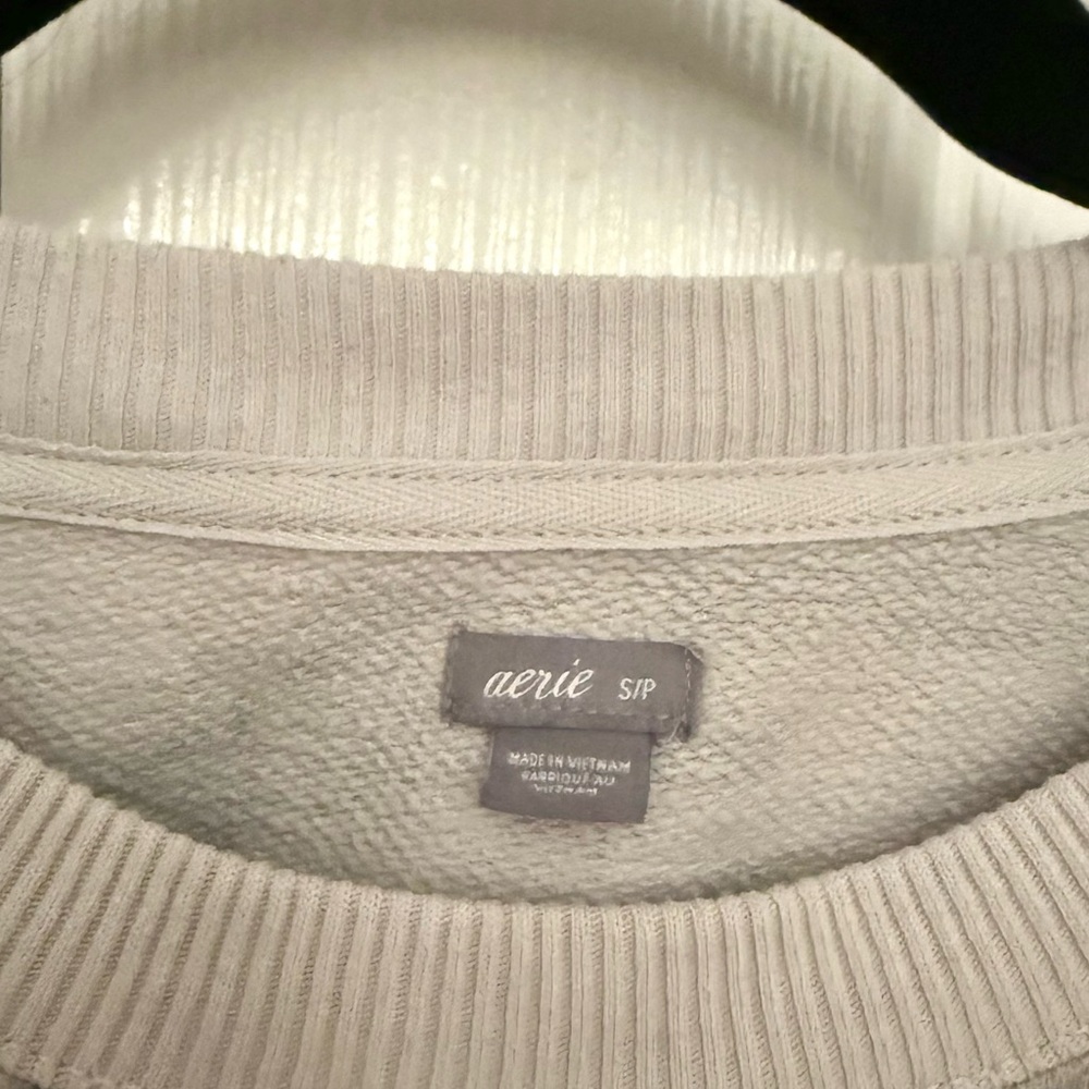 Aerie Grey Camo Crewneck - Picture 3 of 3